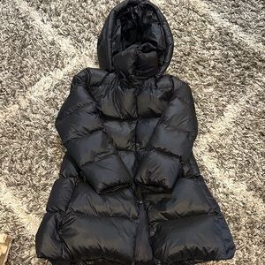 Girls Ralph Lauren Down Hooded Long Jacket